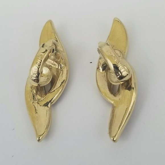 Vintage Crown Trifari Clip Ons F27 - Picture 6 of 8